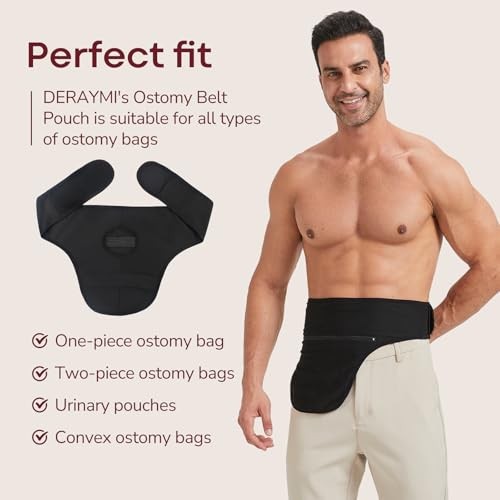 Ostomy Belt foren Women, Ostomy Bag Cover for Keeping Ostomy Bag in Place, M
