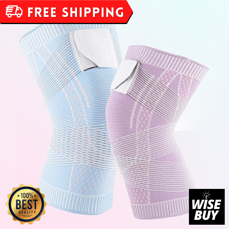 1pc Sports Knee Pad Men Women Pressurized Elastic Knee Pads Support Pad