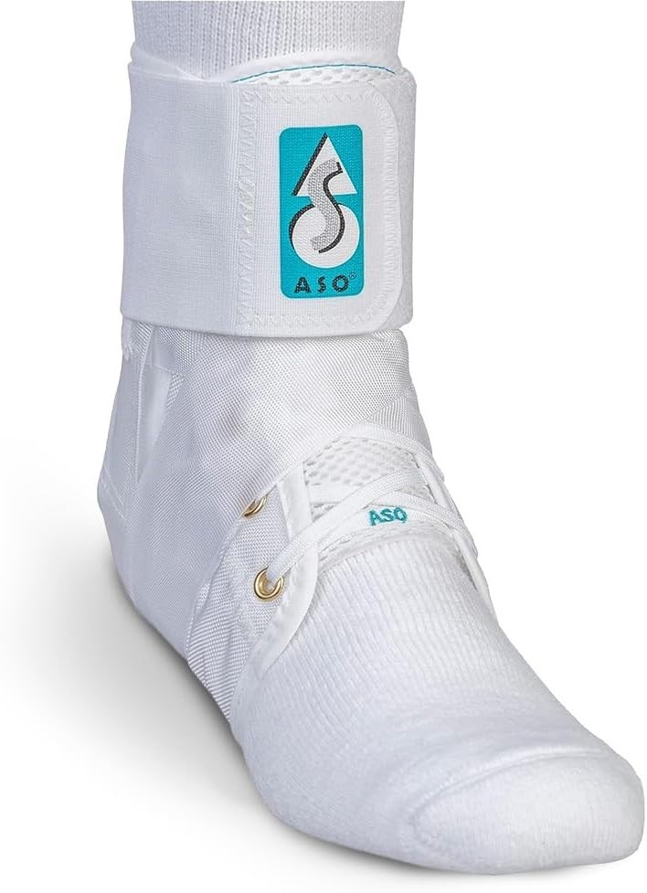 Med Spec: ASO Lace Up Ankle Stabilizer Brace for Sprained Ankle Support (XL)