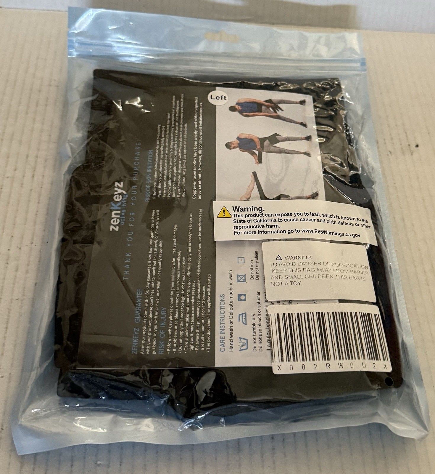 Adjustable Hip Wrap Left Thigh Support Brace