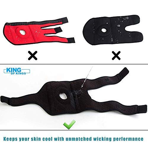 Patella Knee Brace for Arthritis Pain and Support with Side Stabilizers for M…