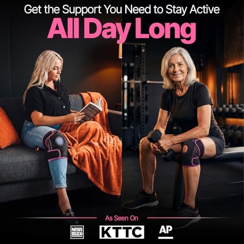 ELITE Knee Brace with Side Stabilizers & Patella Gel Pads for Maximum Knee