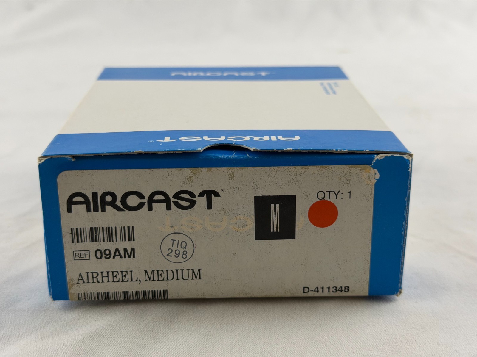 Aircast AirHeel Ankle Support Brace Medium Foot Compression Wrap