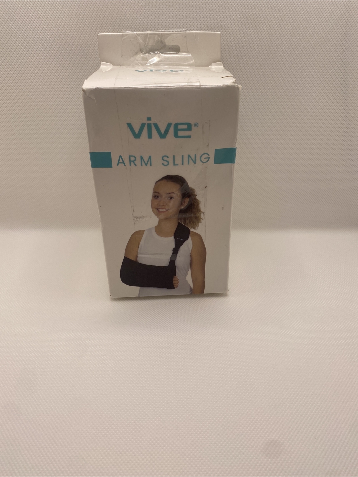 A6. VIVE Adjustable & Ergonomic Arm Sling – Fits Right or Left Arm – Black