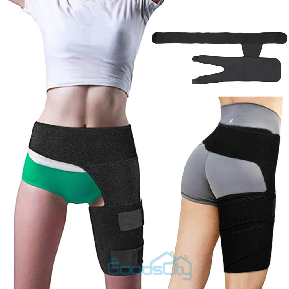 Groin Hip Brace | Sciatica Support Wrap | Hamstring Compression Sleeve