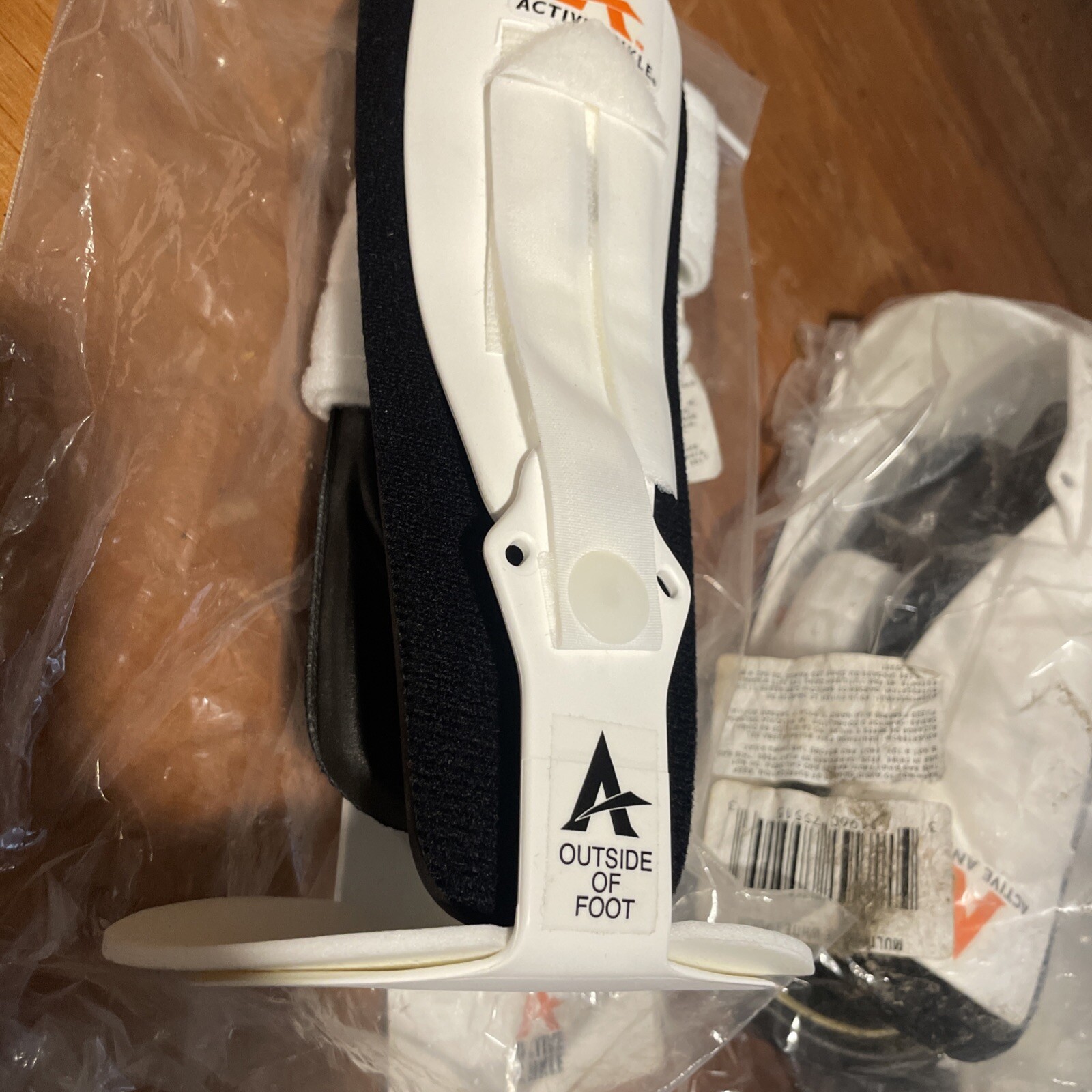 Active Ankle Multi-Phase Brace Support Orthosis Stirrup Ankle Guard with Strap M