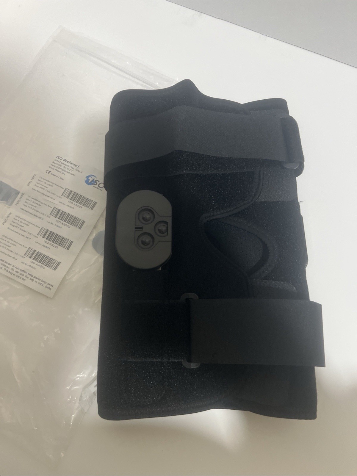 Iso Preferred OA Dual ROM Hinge Knee Brace! UNI ISO-KN209 ~ Brand New! E