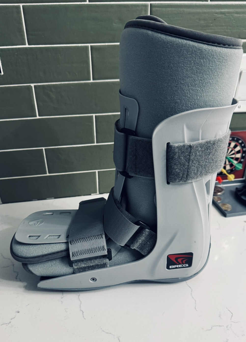 BREG GENESIS FULL SHELL WALKER BOOT- LIGHTWEIGHT RECOVERY BOOT FOR ANKLE