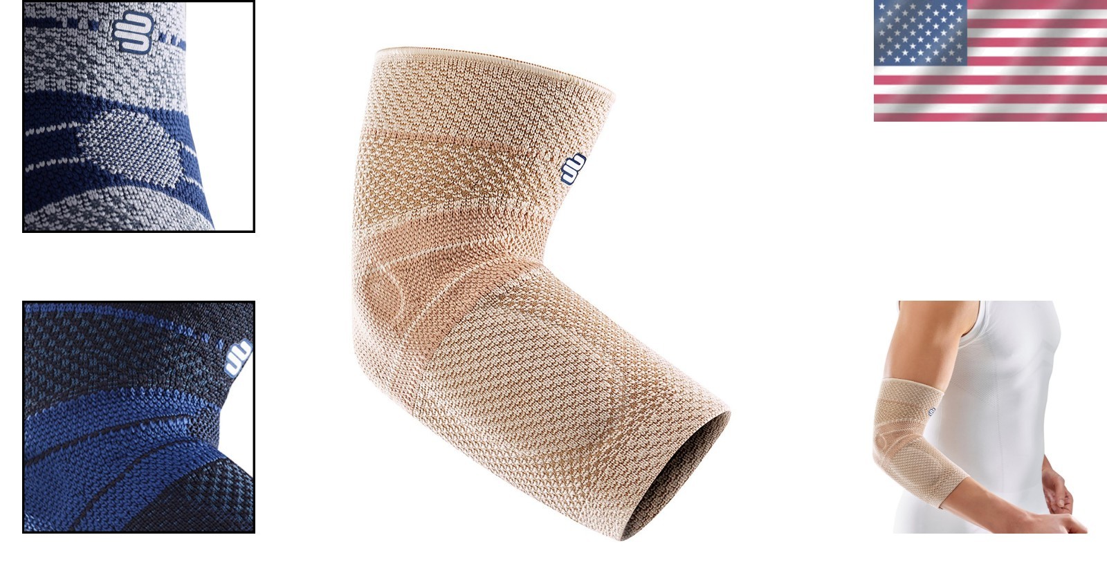 Nature Color EpiTrain Elbow Sleeve – Effective Compression for Arthritis & More