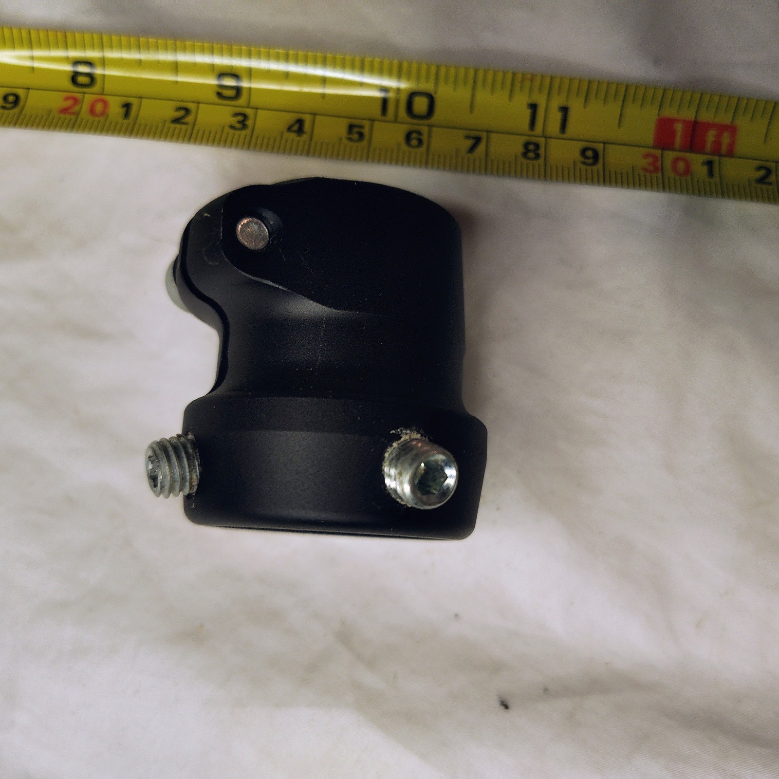 BULLDOG Aluminum 30 mm Tube Clamp Adapter [ATTA-1S] Black Anodized