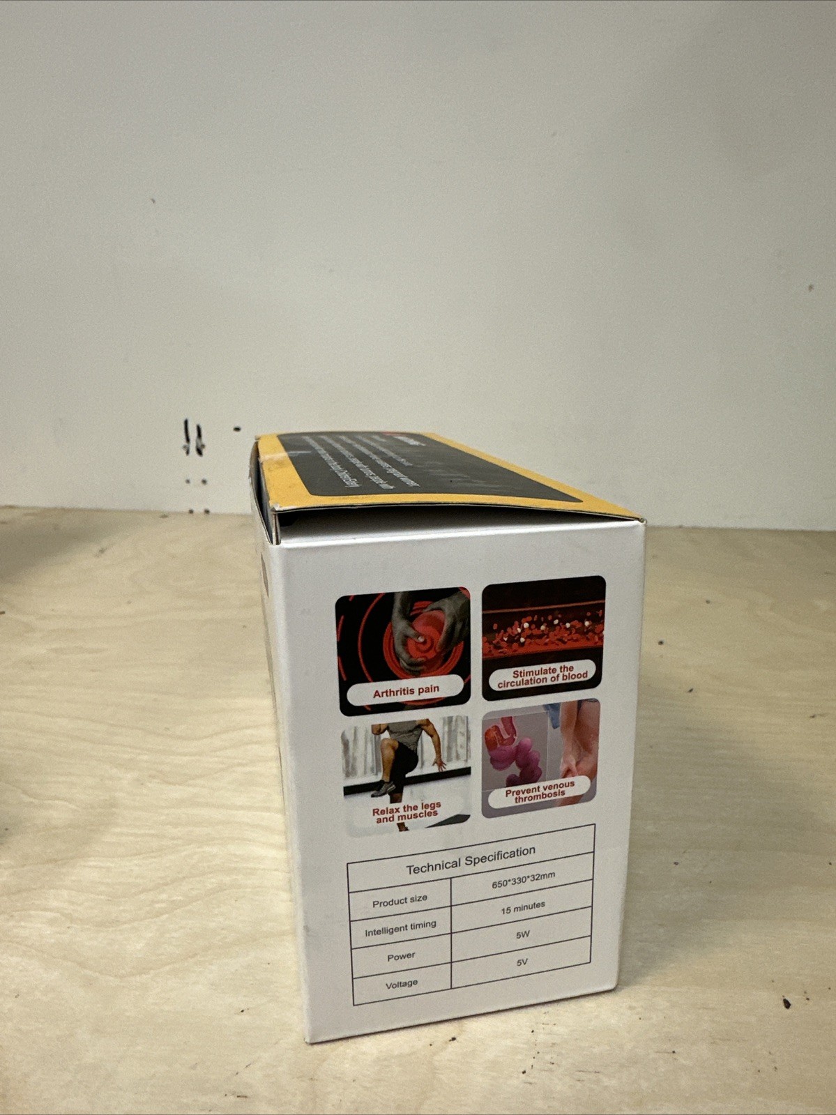 Portable Knee Massager K-712E LED Display Hot Compress Massage