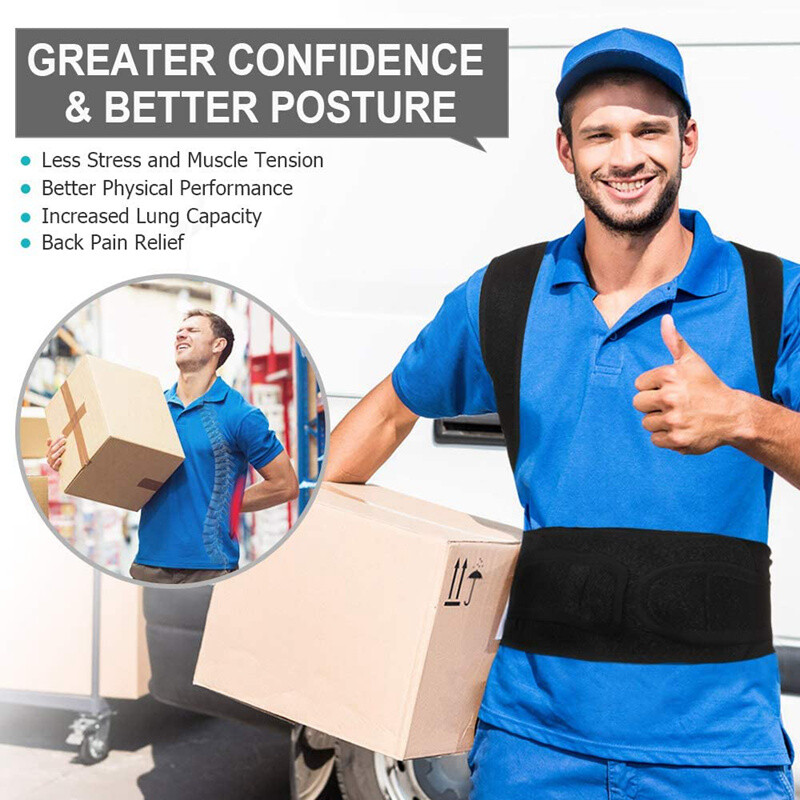 Posture Corrector men Support Back Shoulder Pro Brace Belt Adjustable Women Men
