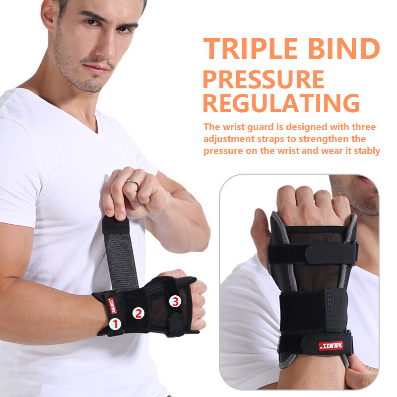 Right/Left Wrist Hand Brace Support Carpal Tunnel Sprain Arthritis Gym Sports