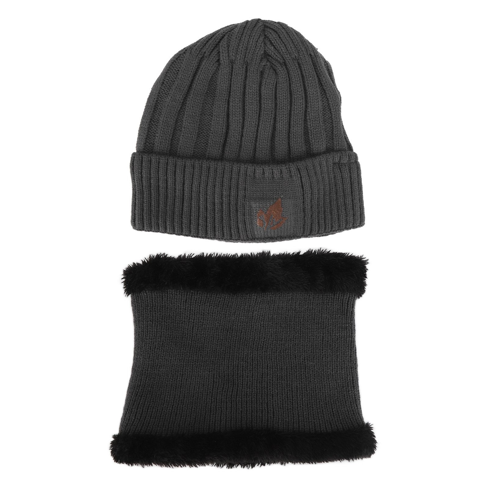 USB Electric Heated Hat Warm Winter Skiing Hat Gris
