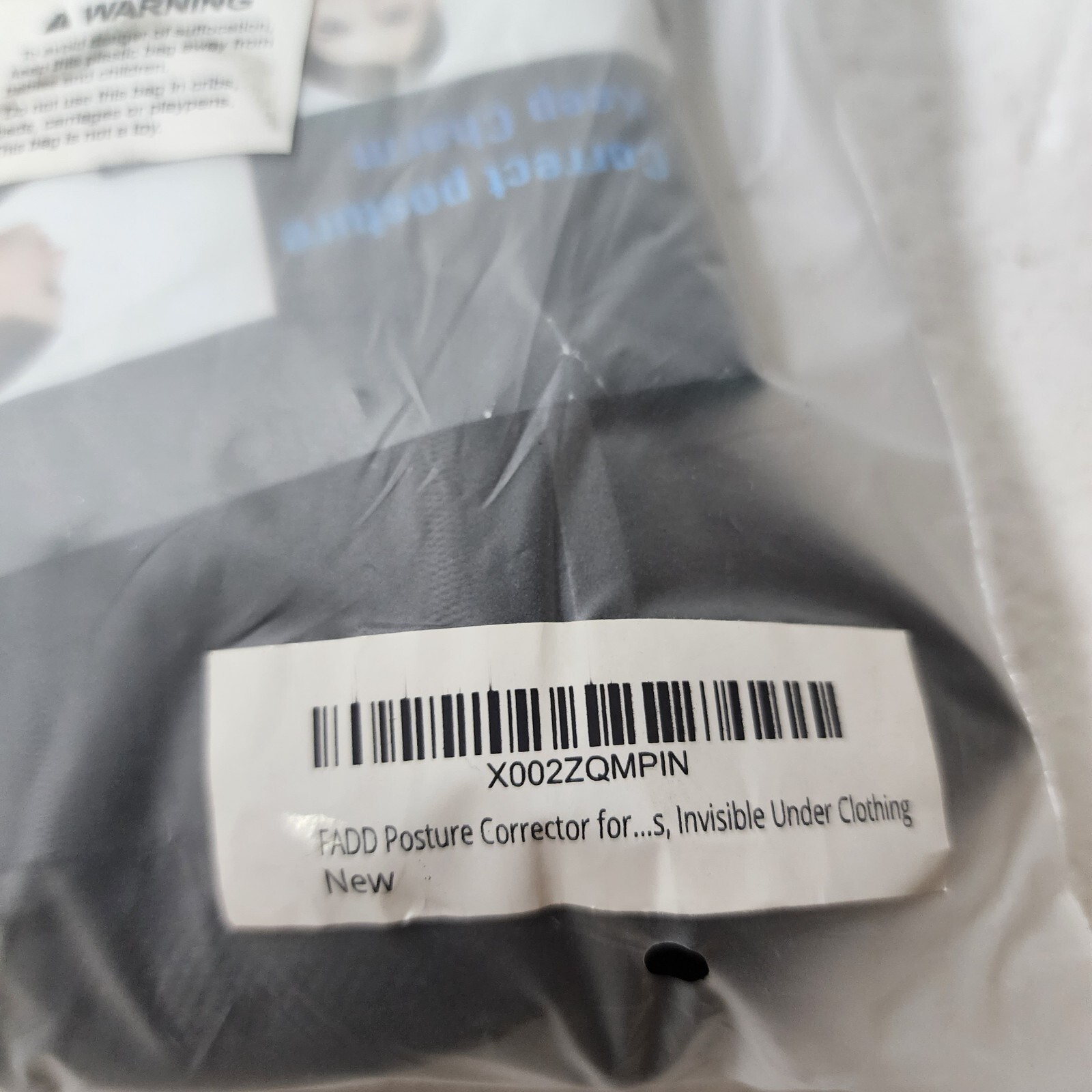 FADD Posture Corrector Adjustable Upper Lower Back Invisible Under Clothing