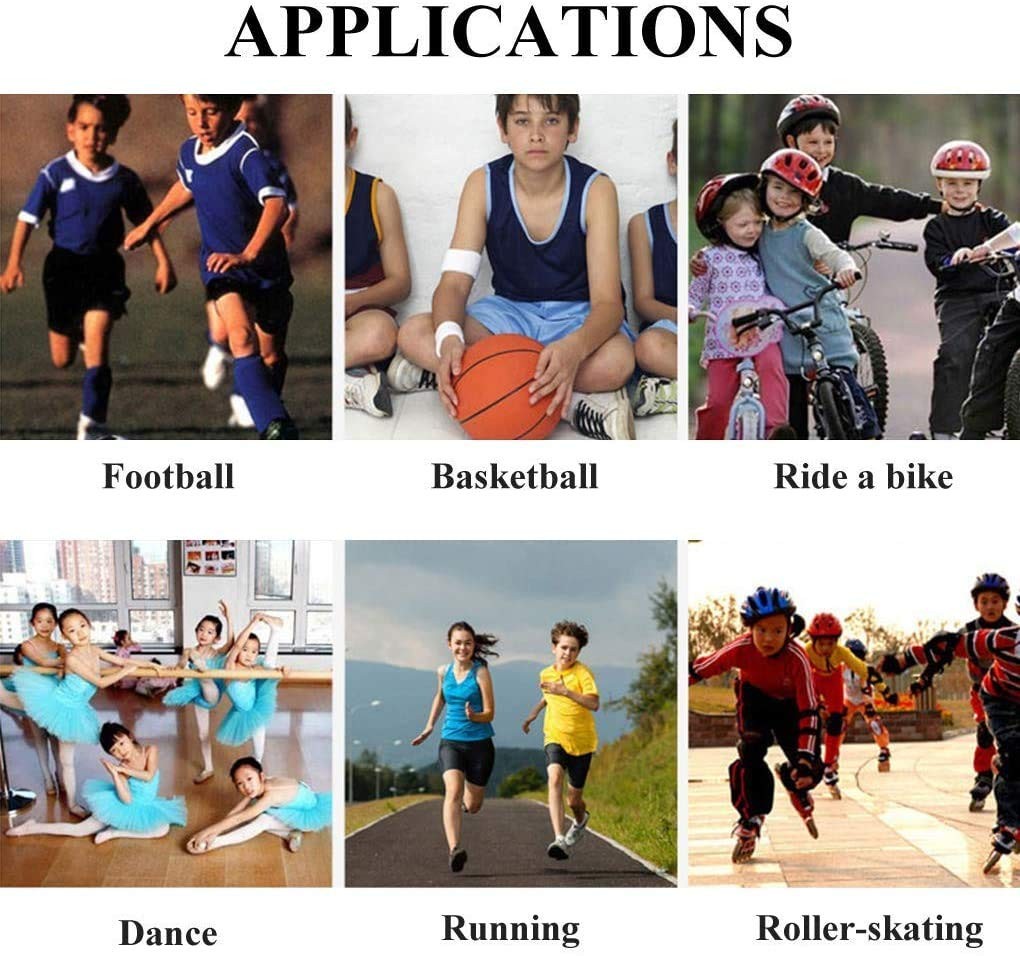 Ankle Brace Support Kids Breathable Adjustable Compression Foot Sleeve Wrap
