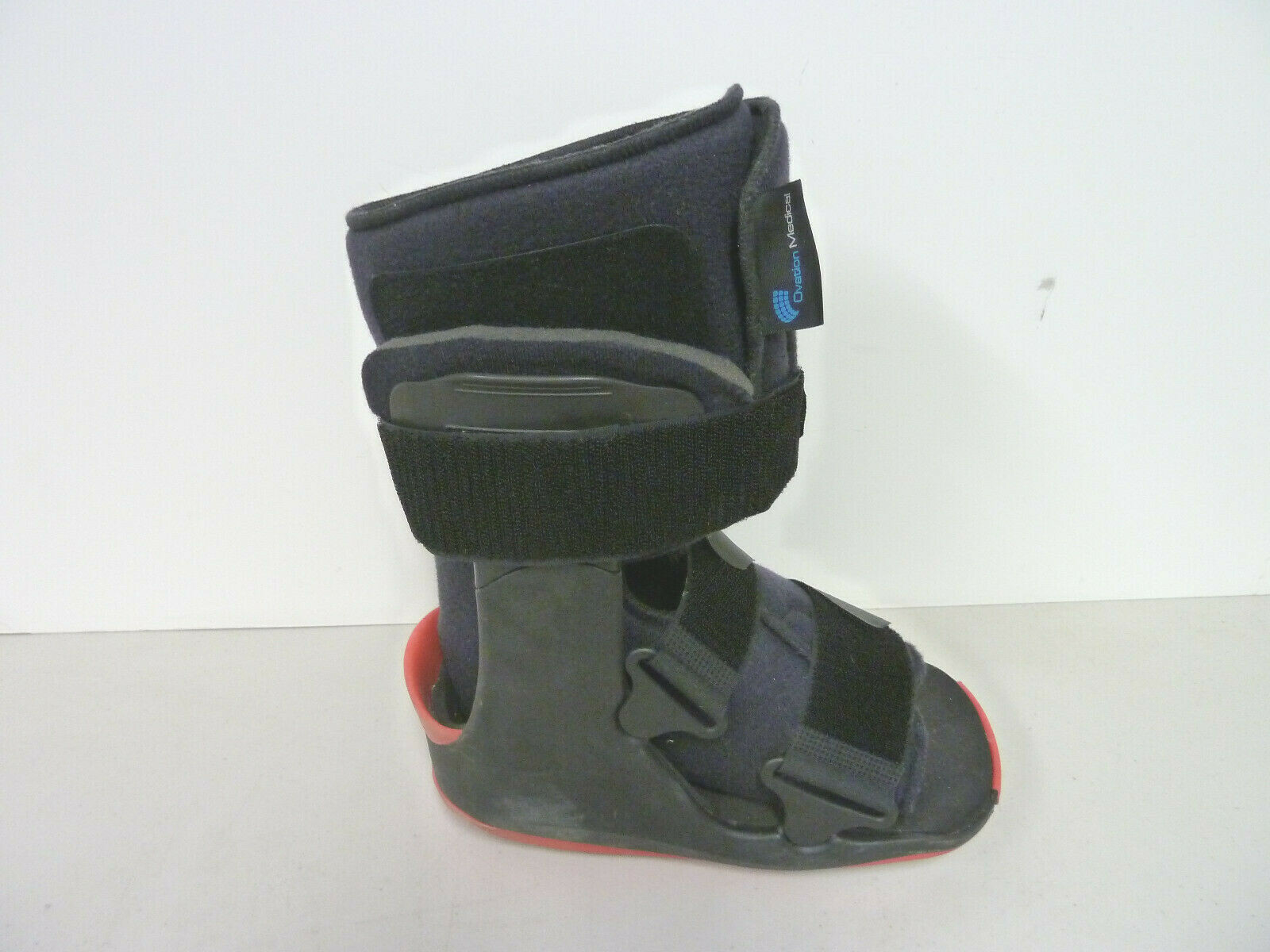 Ovation Medical Short Walker Boot Brace 11103RED Size Small