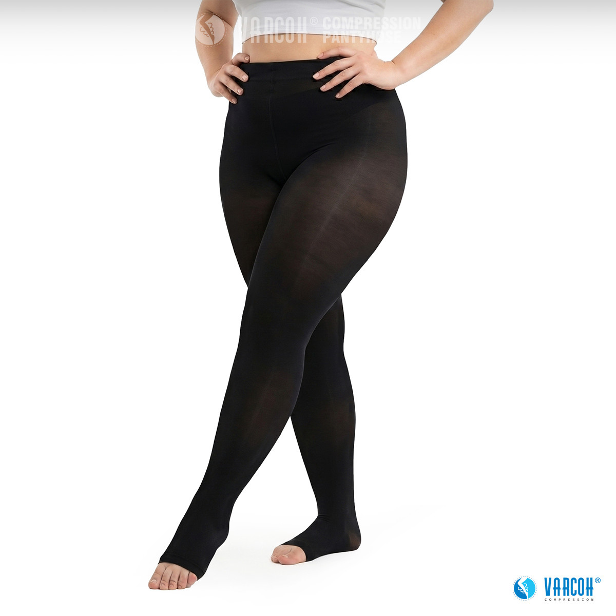 Maternity 30-40mmHg Compression Pantyhose Women Pregnancy Swelling Tights Edema