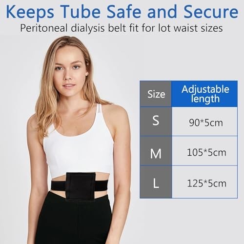 2PCS Breathable G Tube Belt for Gastrostomy & Dialysis – Comfortable & Concealed