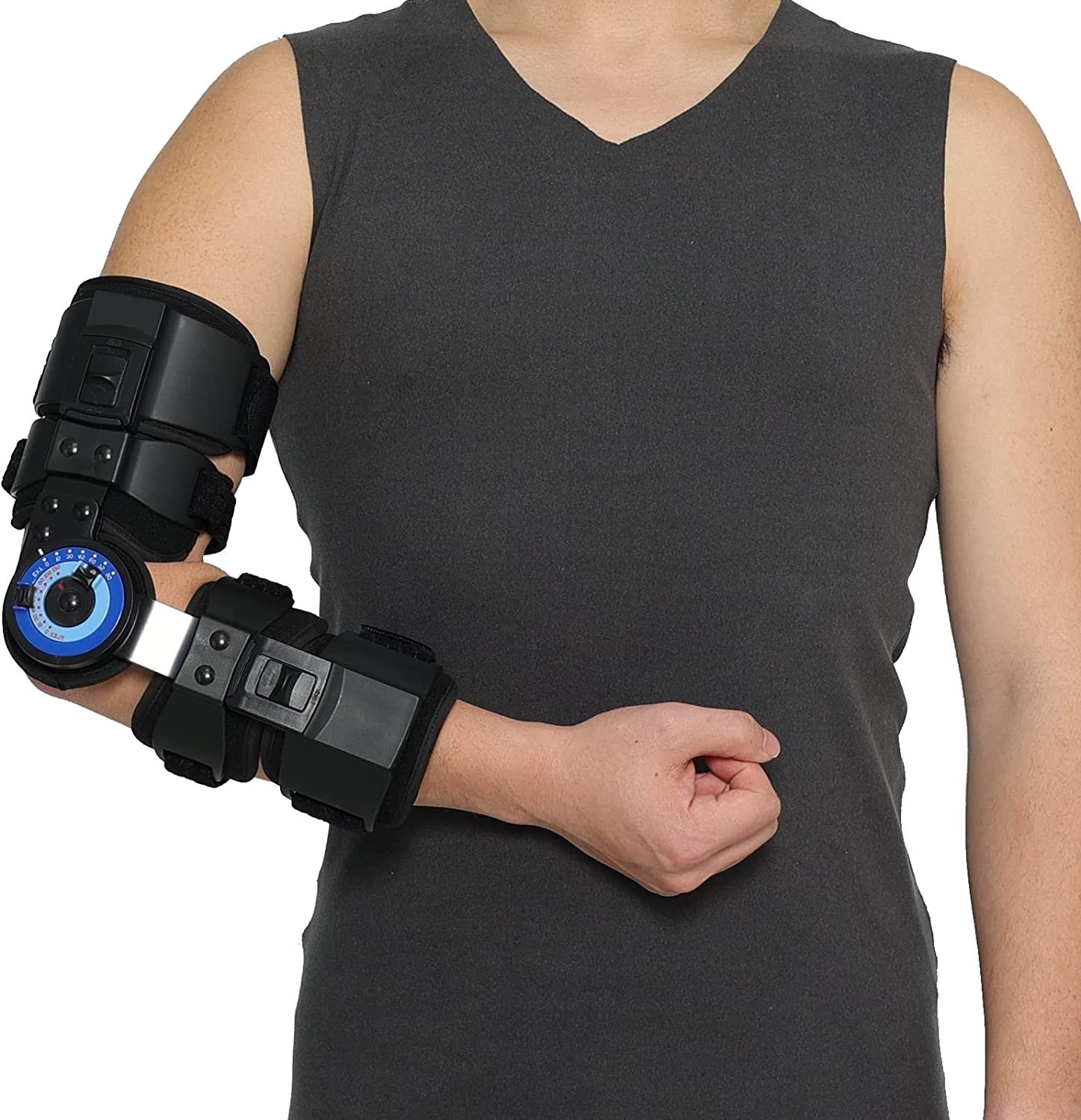 Adjustable Elbow Immobilizer Support for Postoperative Arm Injury,Men & Women
