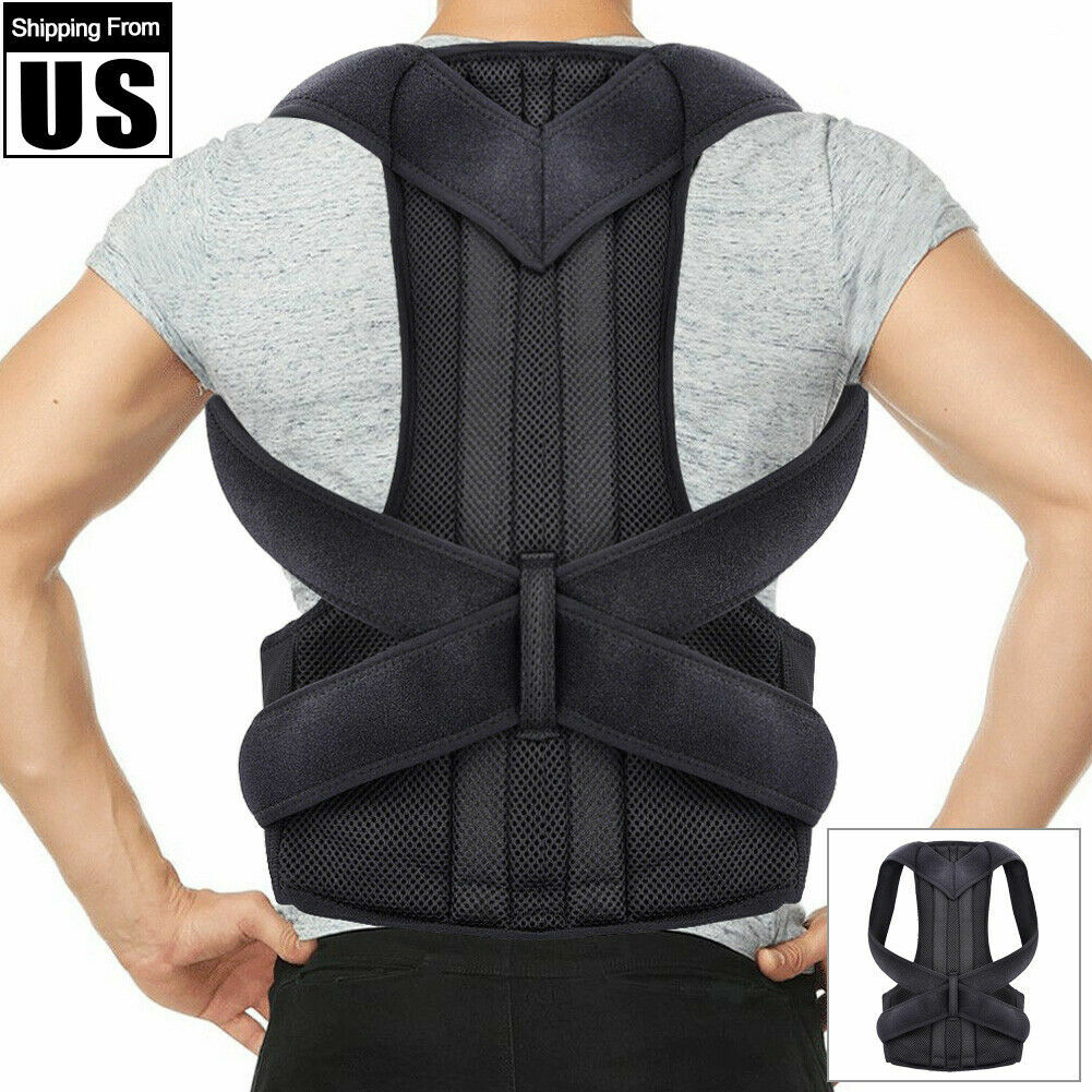 Back Posture Corrector Full Back Support Back Brace Straightener Neck Scoliosis