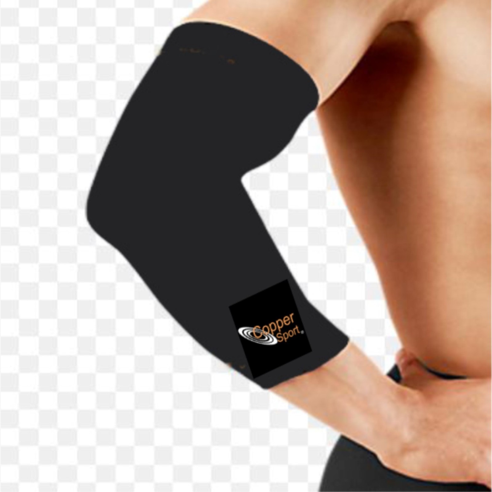 Elbow Compression Sleeve Basketball Copper Sport 1 Sleeve Size S M L XL 2XL