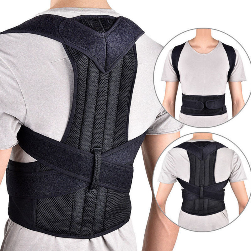 Chest Support Belt Back Shoulder Posture Corrector Therapy Humpback Brace Corset