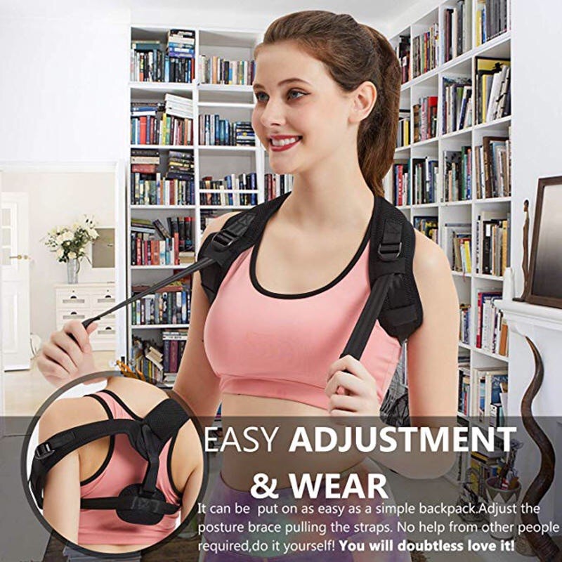 Back Support Correction Band Clavicle Support Back Straightener Posture Correct