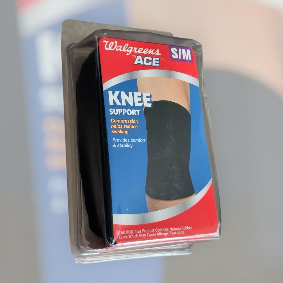Walgreens Ace Knee Support S/M, Black