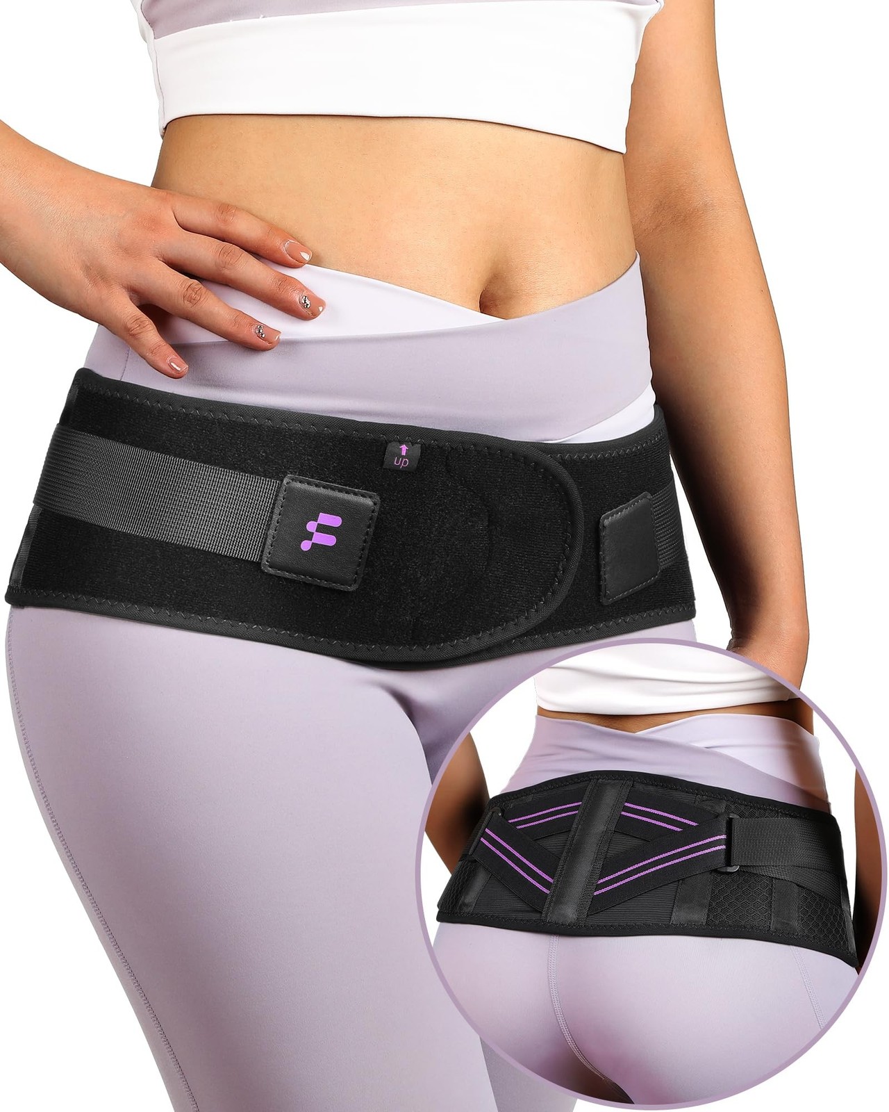 Sacroiliac Belt with Enhanced Compression, Hip Brace for SI Joints Pain, Lowe…