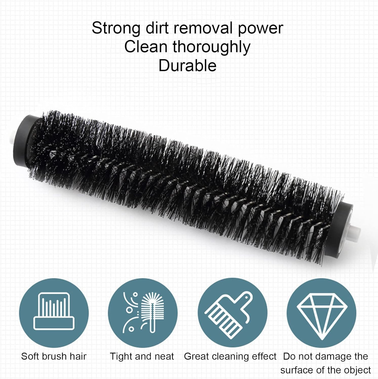 Rolling Bed Brush, Crumb Sweepers with ABS Material, Reusable Handheld Table Cru