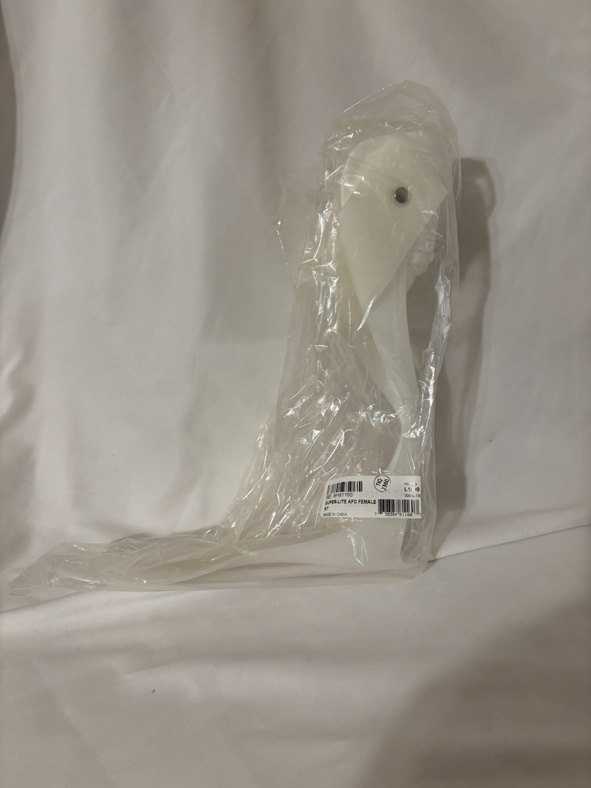 AFO Super-Lite Low Profile Female Right Foot Open Heel Brace New!