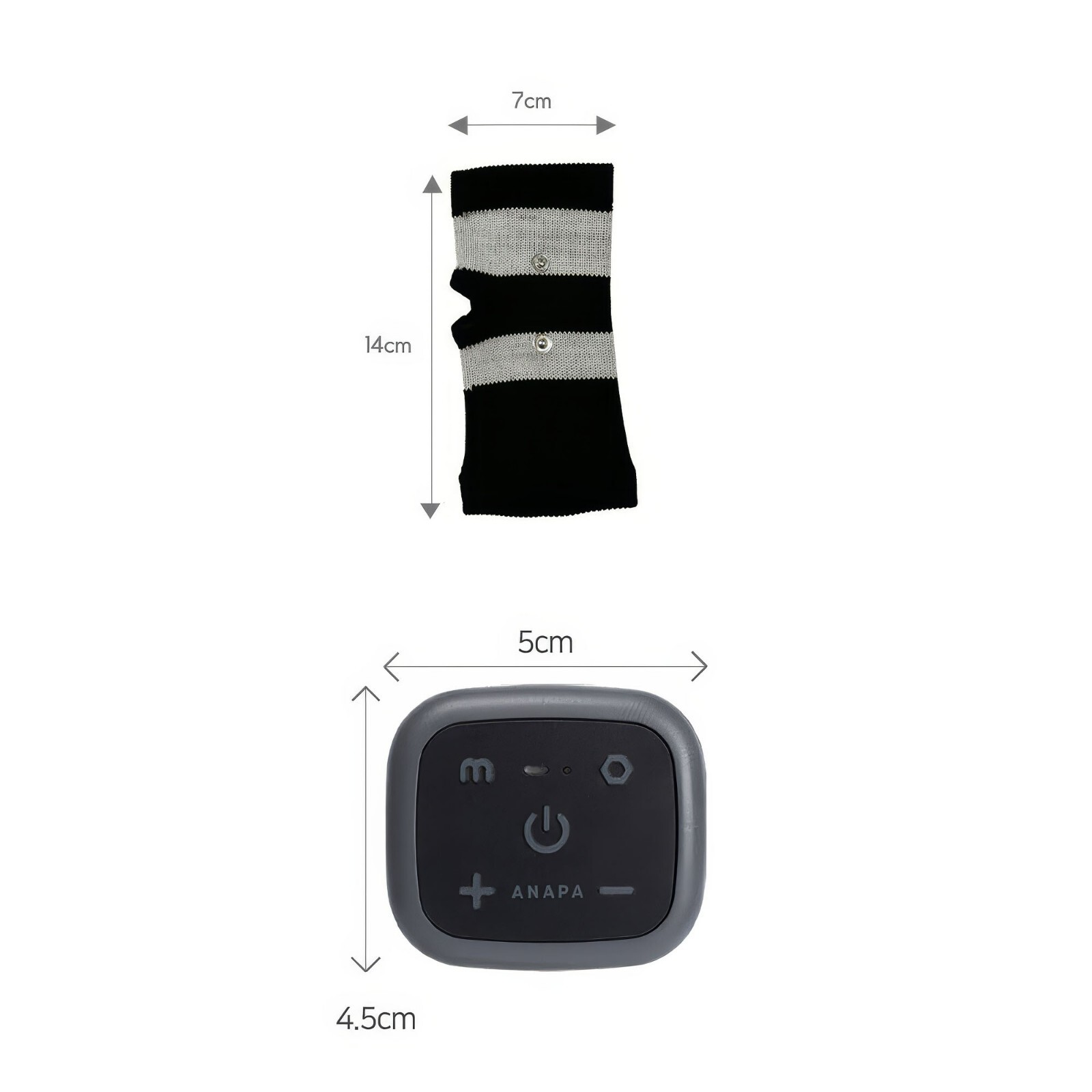 Anapa Microcurrent Low-Frequency Hand Massager Pain Relief Recovery Blood Flow