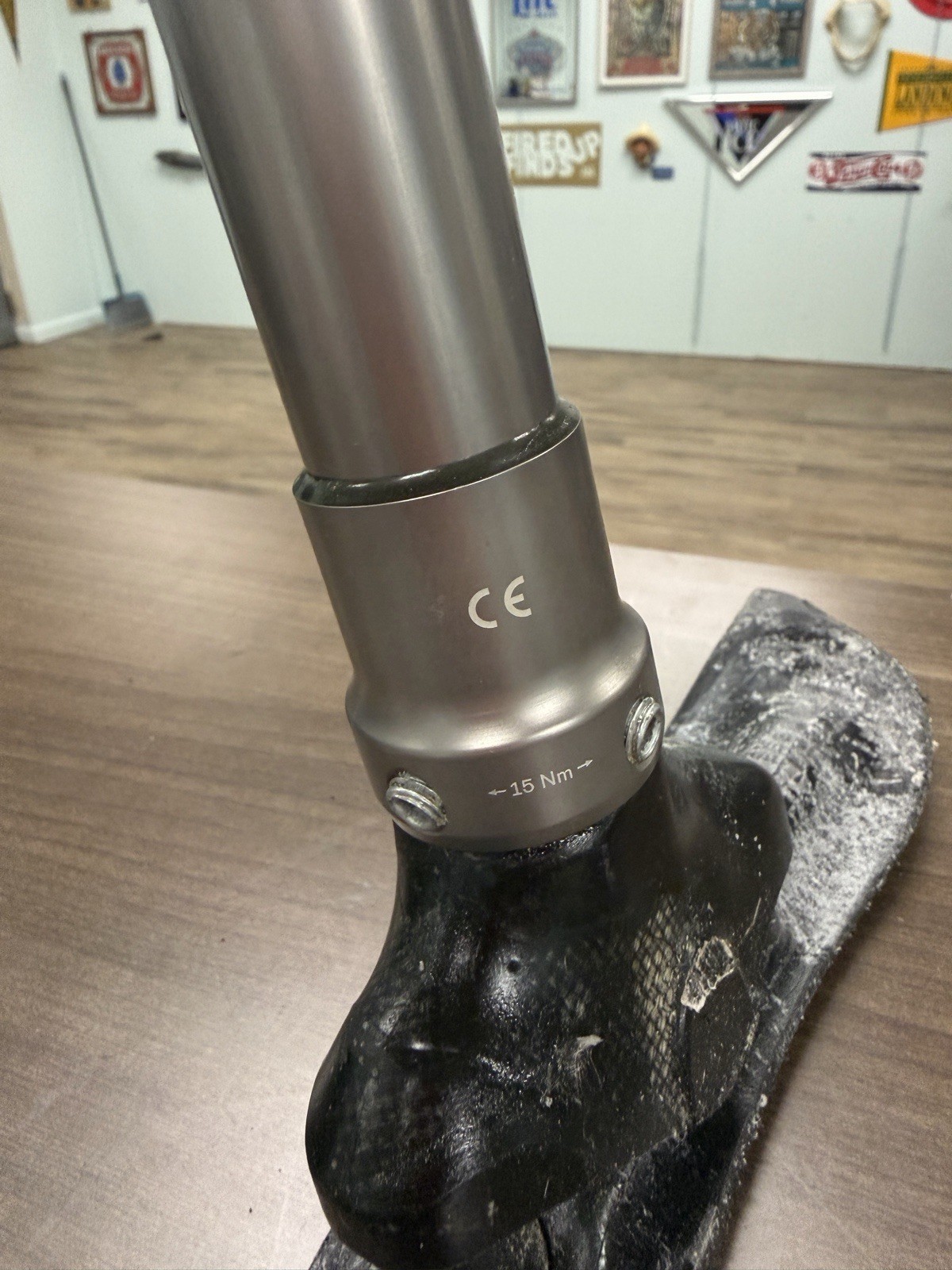 Ottobock Below Knee Prosthetic Carbon Fiber Modular Aluminum Pylon Foot 300lb