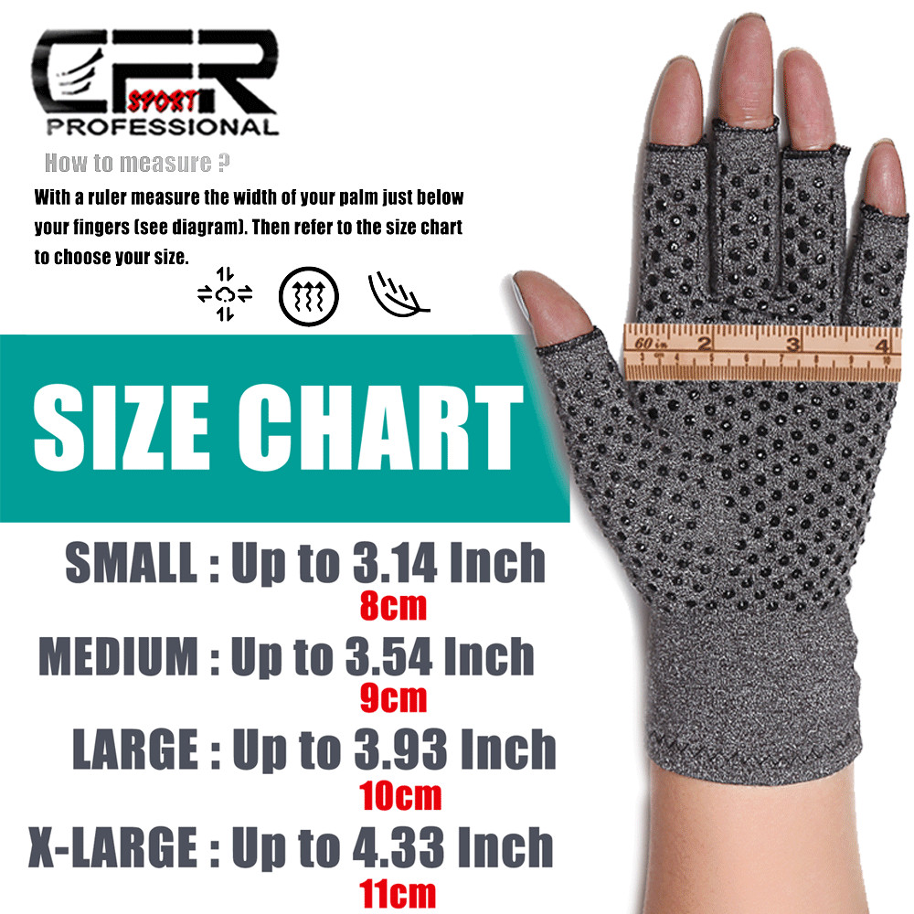 Compression Gloves Arthritis Pain Relief Carpal Tunnel Hand Joint Brace Support