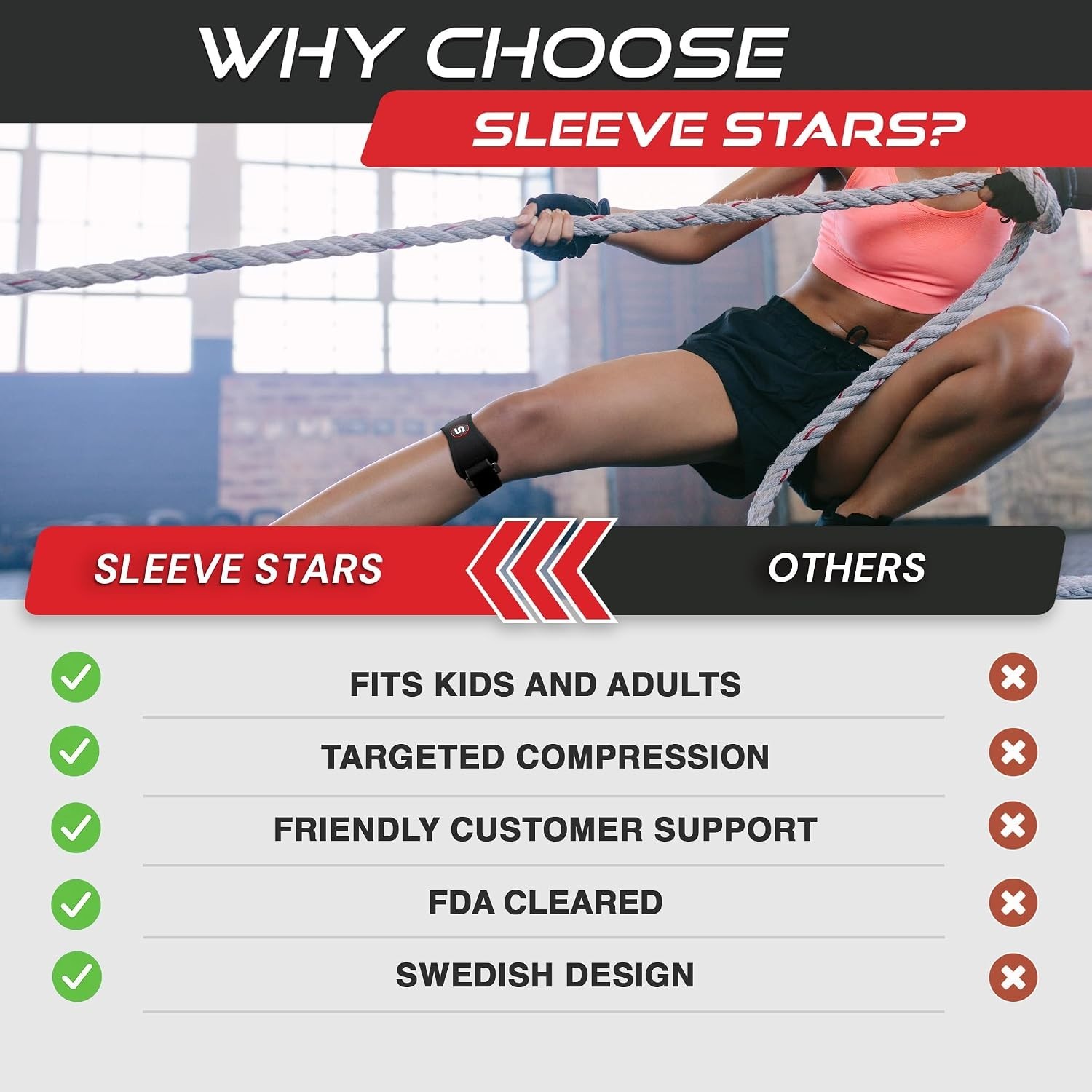 Adjustable Patella Knee Strap for Osgood Schlatter – Durable Pain Relief for All