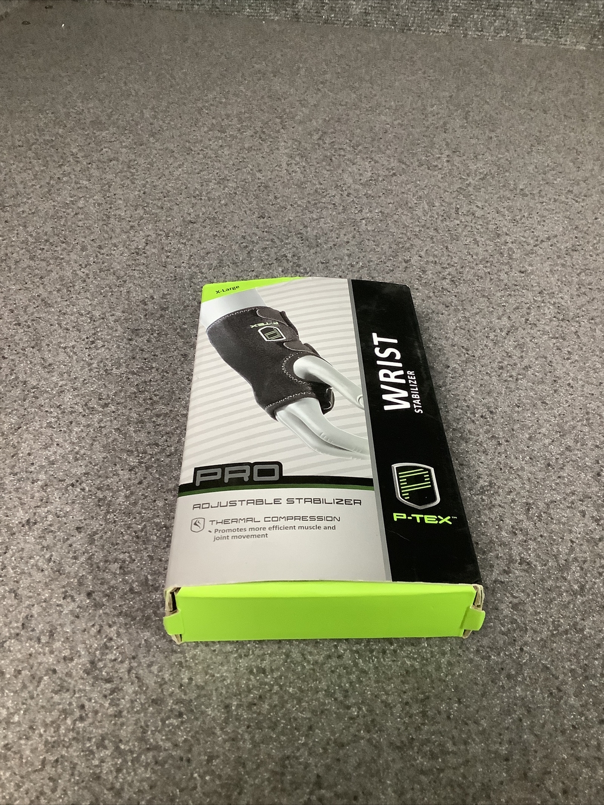 P-TEX Pro Adjustable Wrist Stabilizer Size XL Thermal Compression M43B