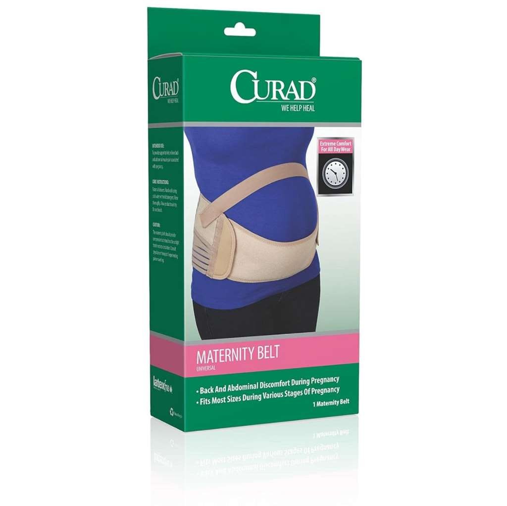 Curad Maternity Belt Beige Medium – Dress size before pregnancy 4-14
