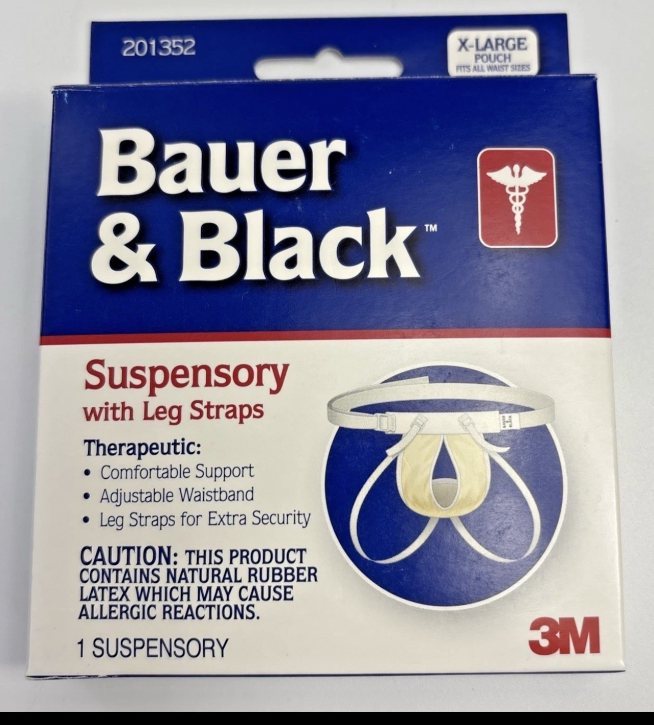 1 Bauer & Black 201352 3M Suspensory with Leg Straps X-Large