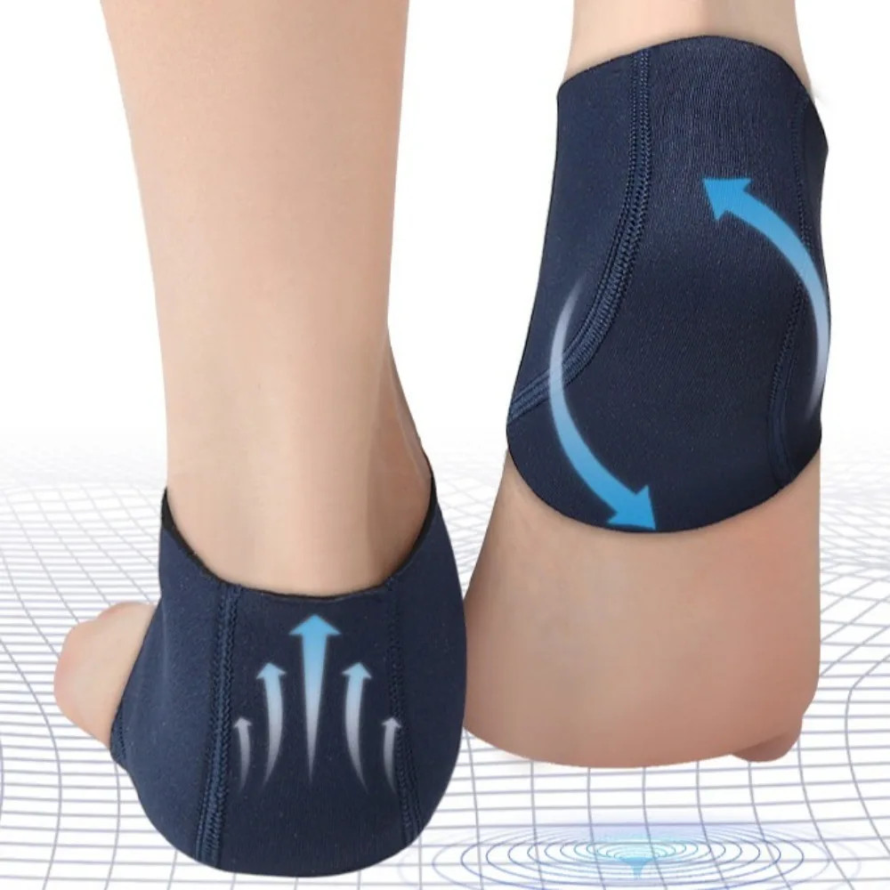Stretch cloth/Silicone Heel Protective Cover Moisturizing Anti-Crack Plantar Fas