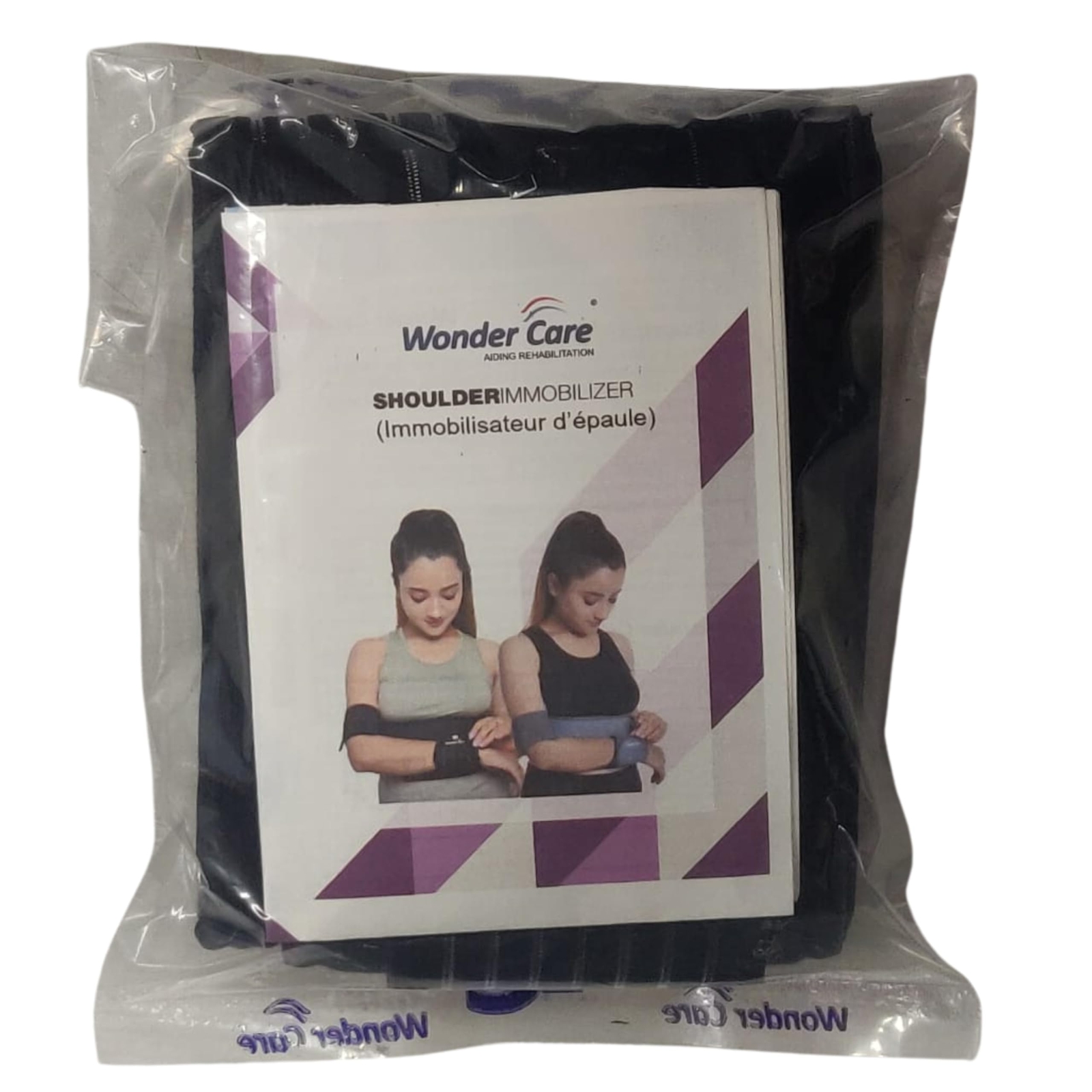WC Shoulder Support Brace Arm Sling Immobilizer Rotator Cuff Size 3 36-40″