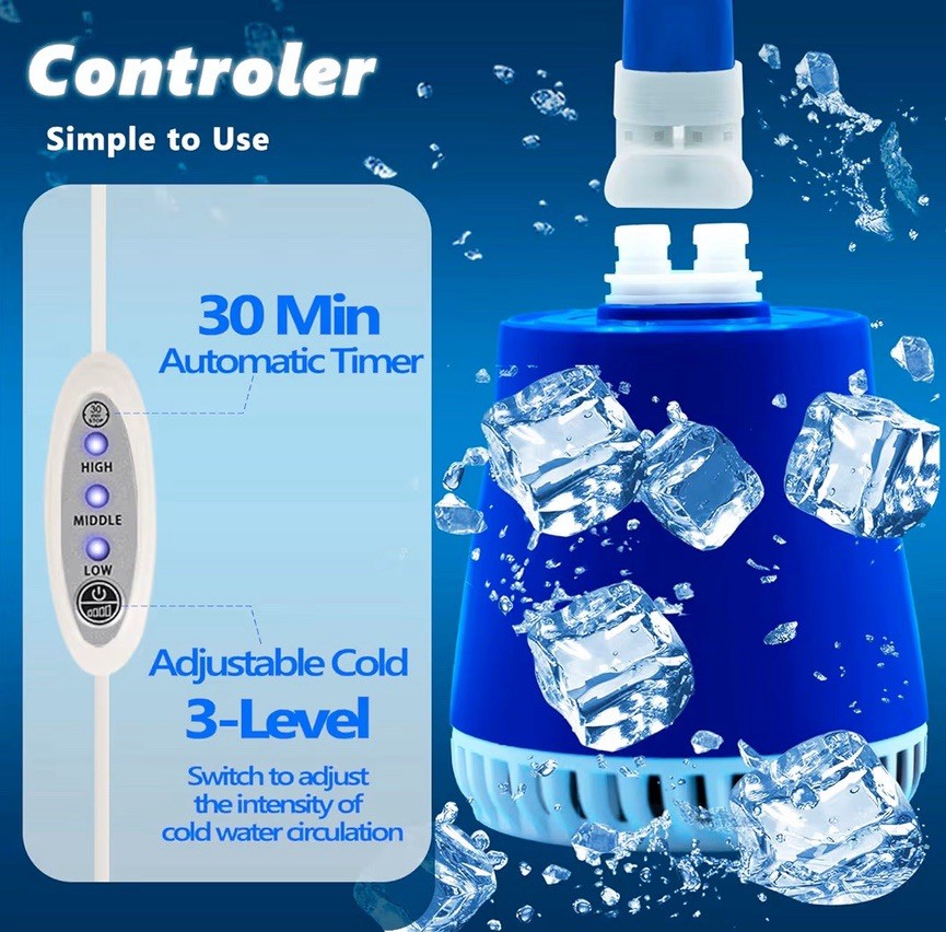 Inmoredo Cold Therapy Machine, Programable Ice Therapy Machine, for Knee Repl…