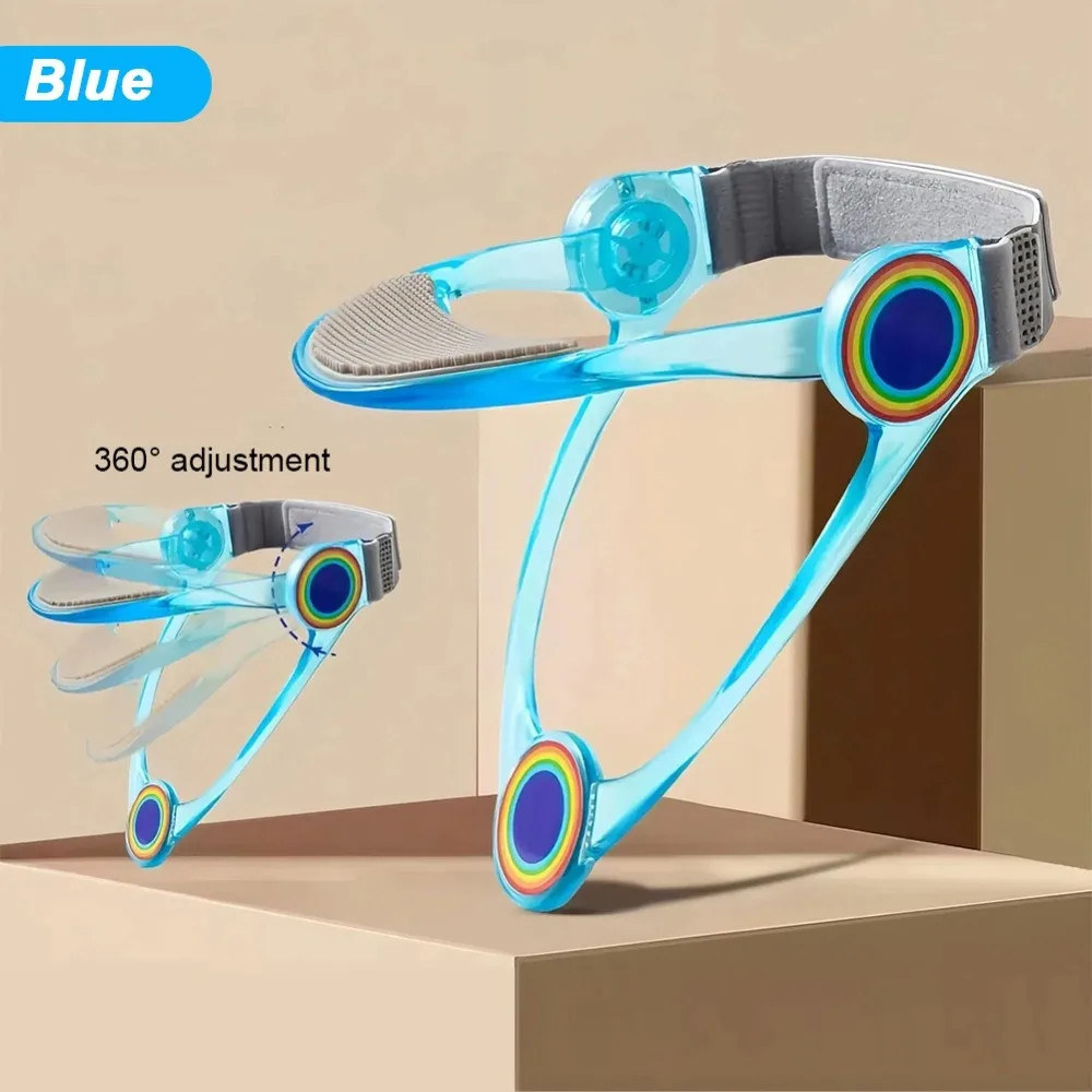 Adjustable Kids Cervical Neck Brace TPU Neck Support Collar Foldable Traction