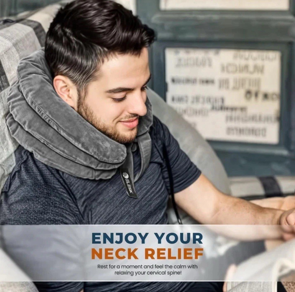 Neck Stretcher & Cervical Neck Traction Device, Best Neck Brace for Neck Pain…