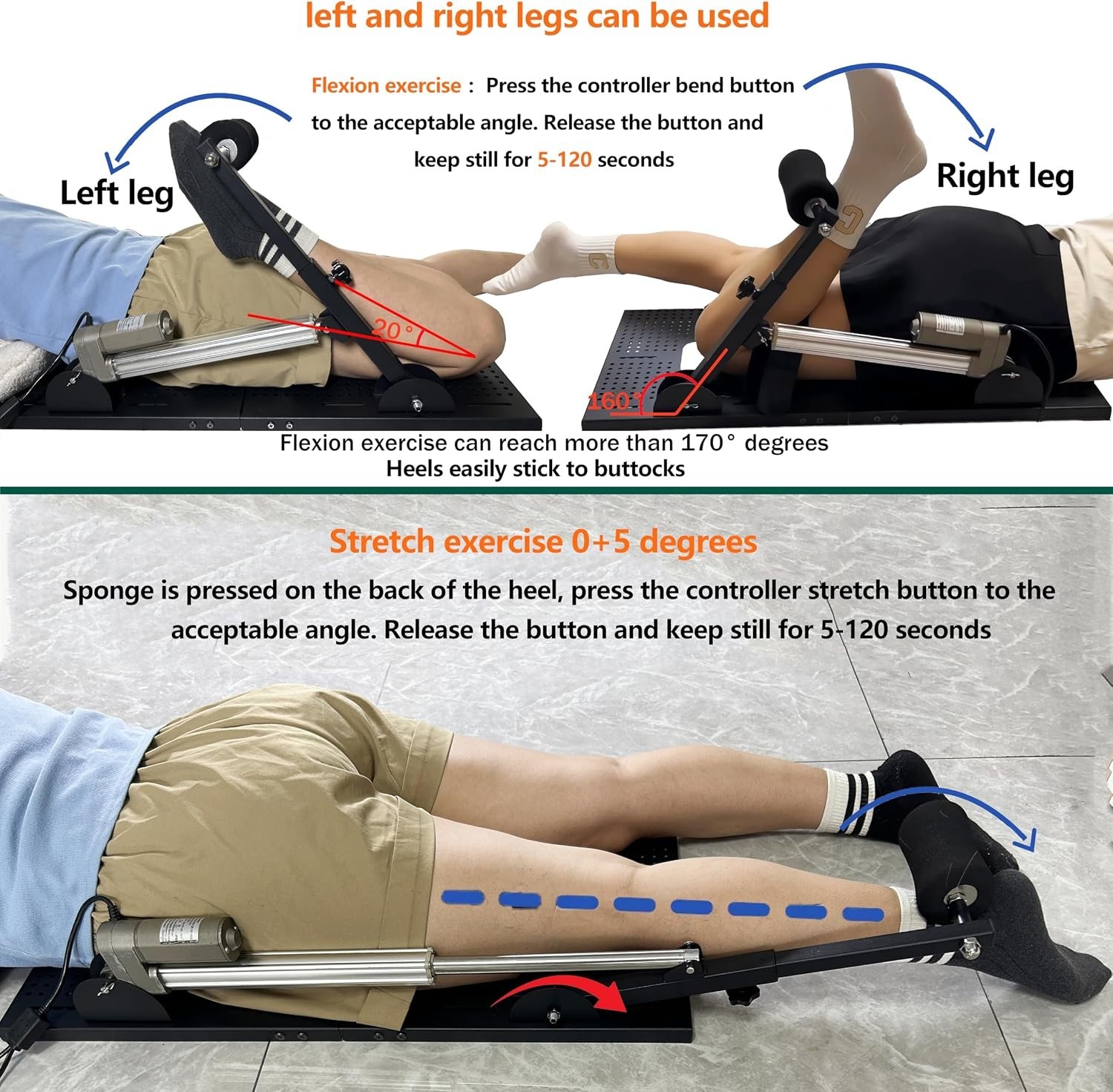 Electric Knee Therapy Exercise Strengthening Equipment