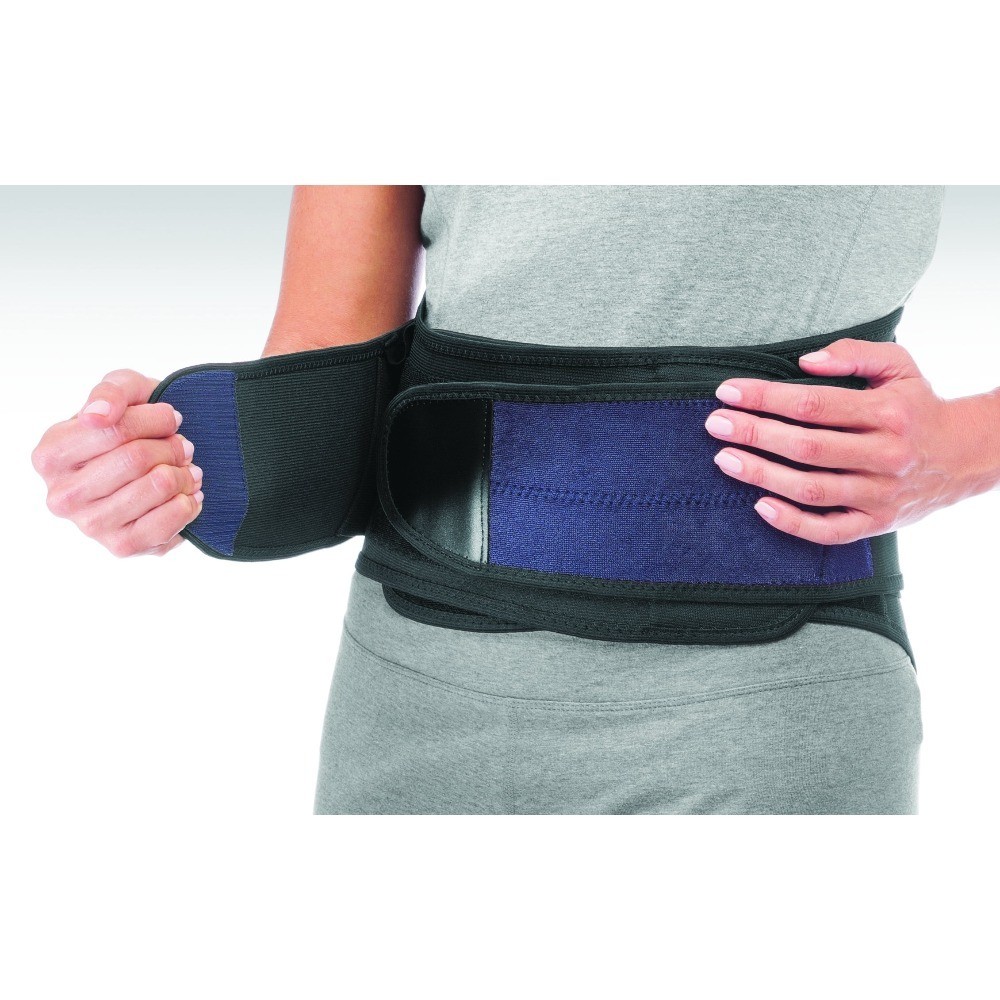 Adjustable Lumbar Back Brace with Removable Pad for Upper and Lower Back Pain
