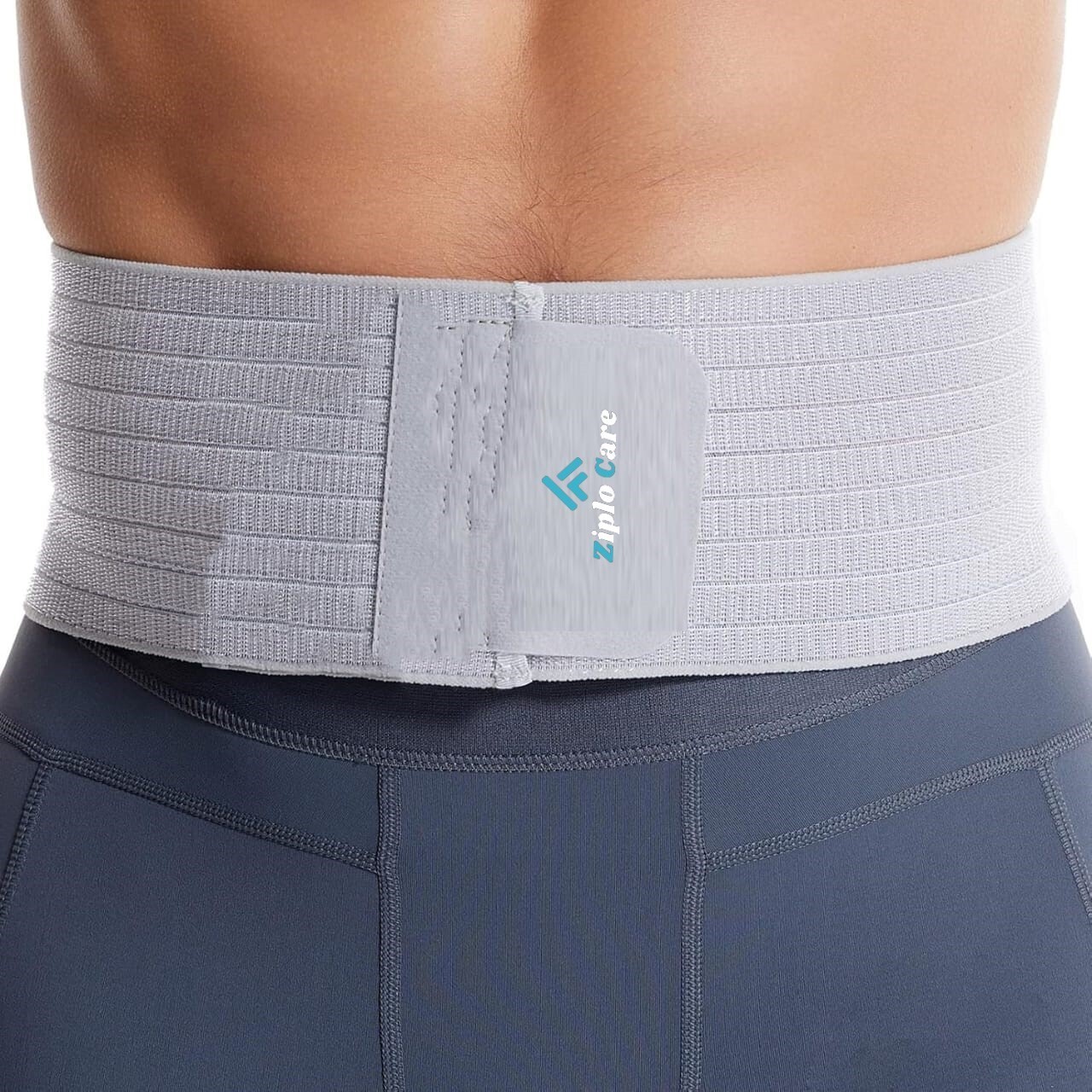 Umbilical Hernia Belt for Men and Women – Abdominal Support Binder with Compress