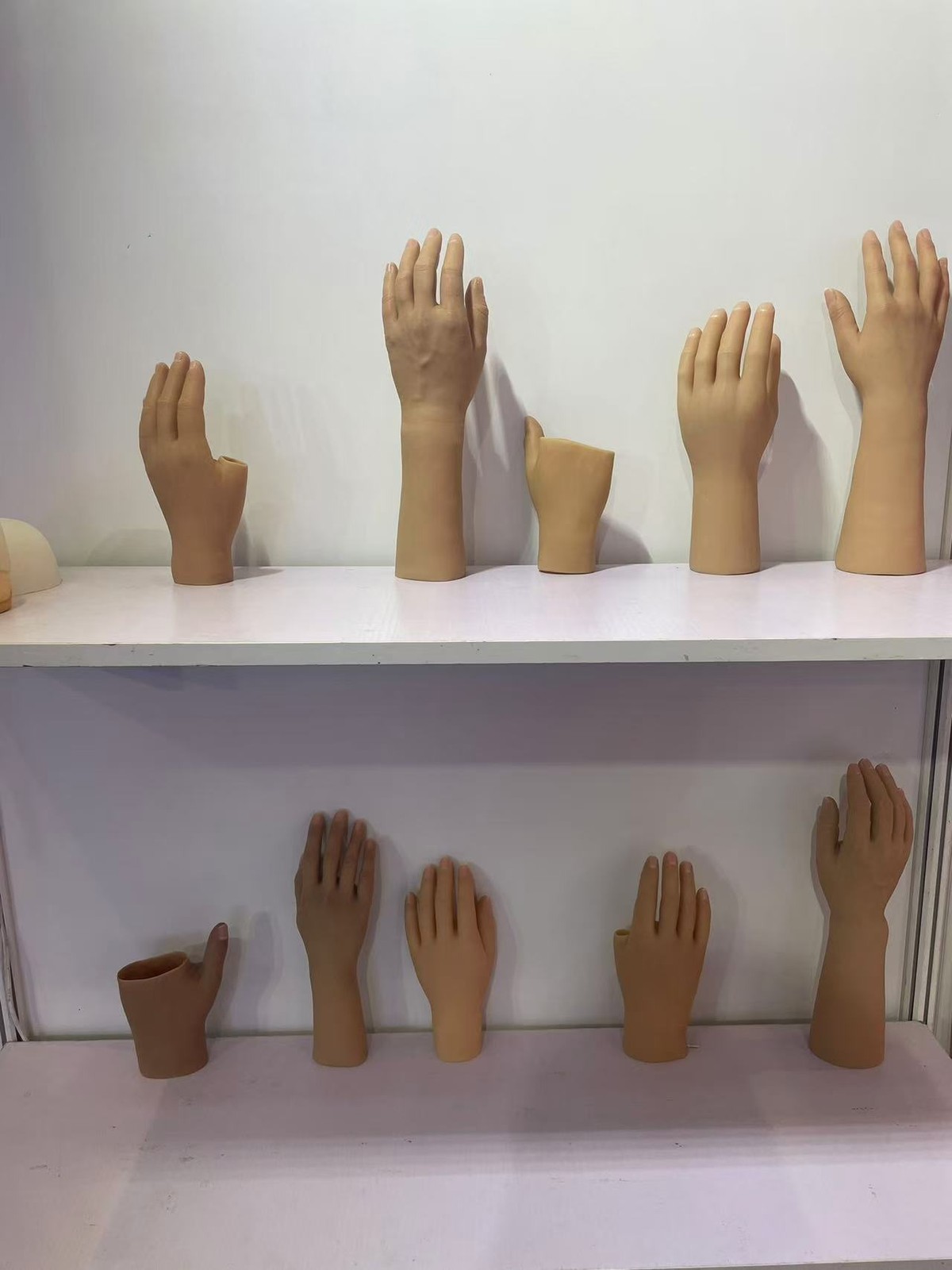 Realistic Silicone Prosthetic Half & Full Hand Custom Premium Cosmetic