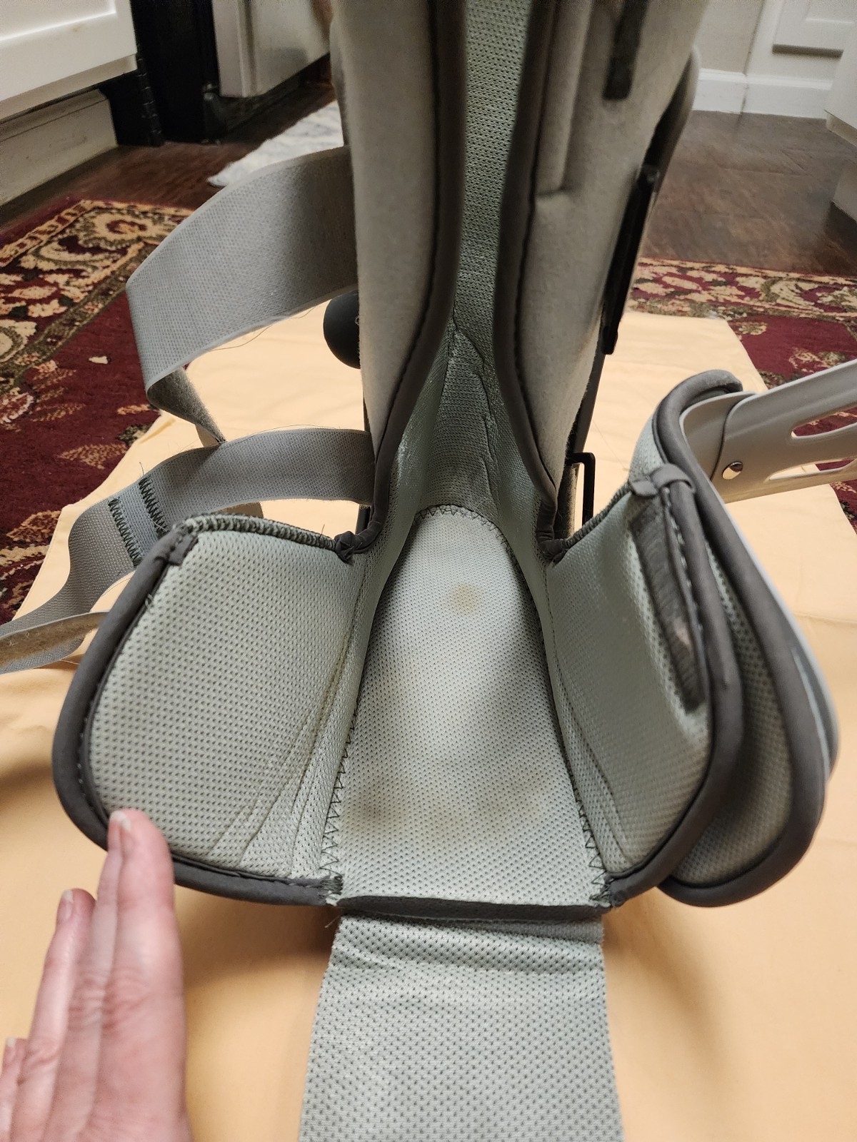 BREG Genesis Mid-Calf Full Shell Orthopedic Walker BOOT Medium-Used