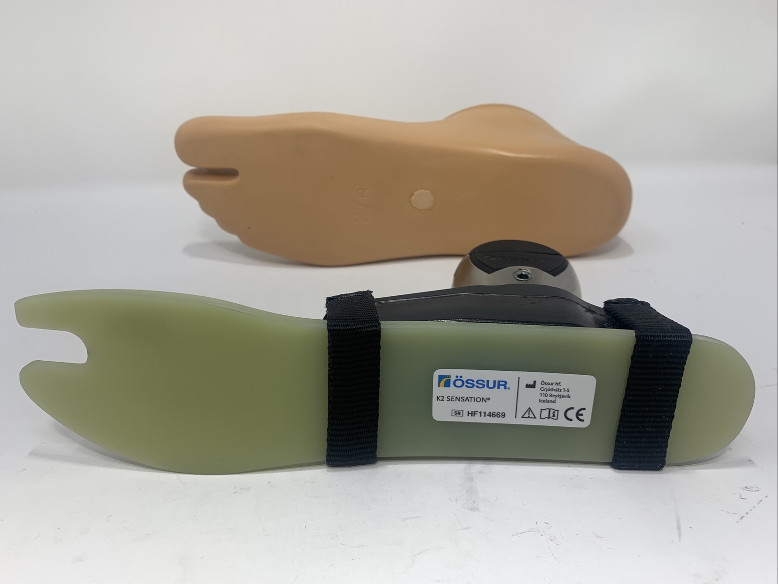 ossur k2 sensation DP Hydraulic Ankle Prosthetic foot. size 27. category 3.